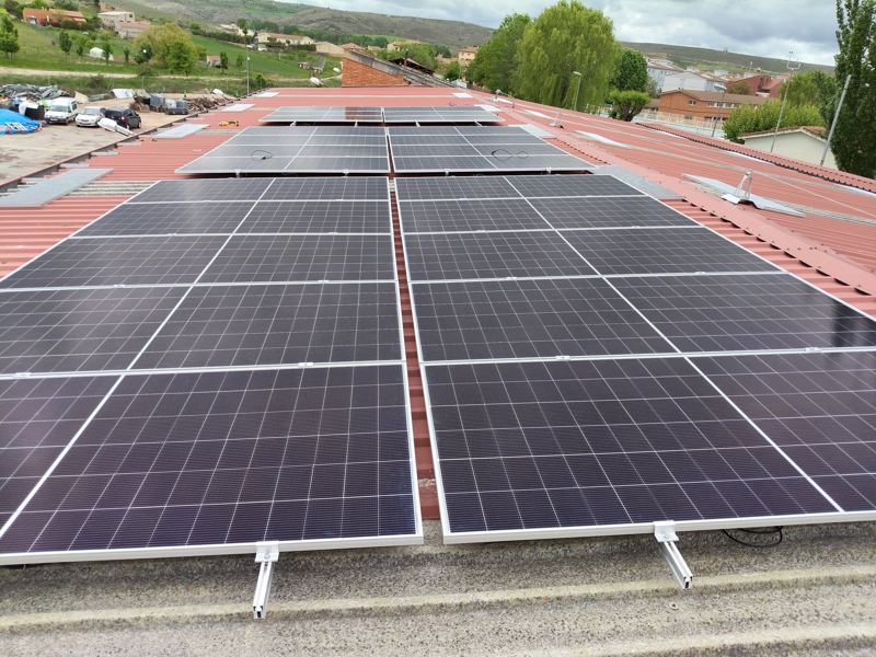 Instalación fotovoltaica en cubierta